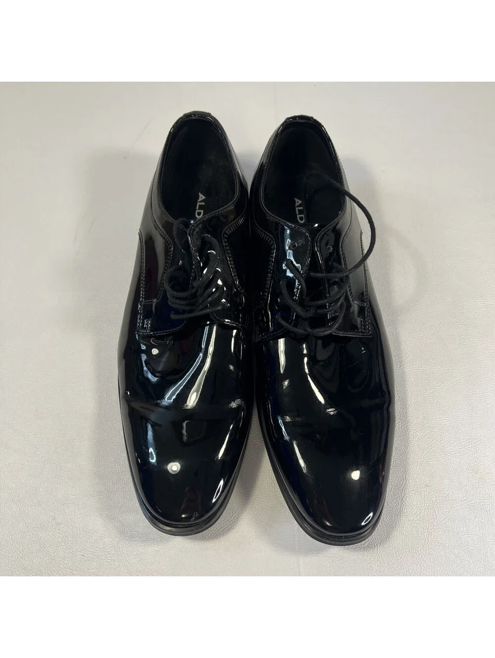 ALDO Black Men’s Dress Shoes Size 9.5 Lace Up